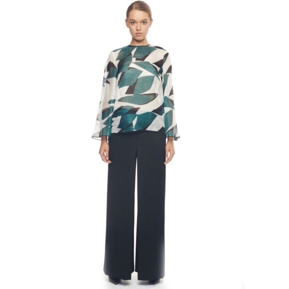 THEO SILK PRINTED BLOUSE - Picture 5 of 8